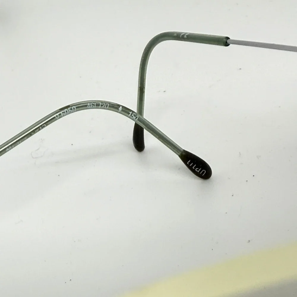 Silhouette Oval Eyeglasses Frames Lightweight Thin‎ Metal Arms Women's 21182